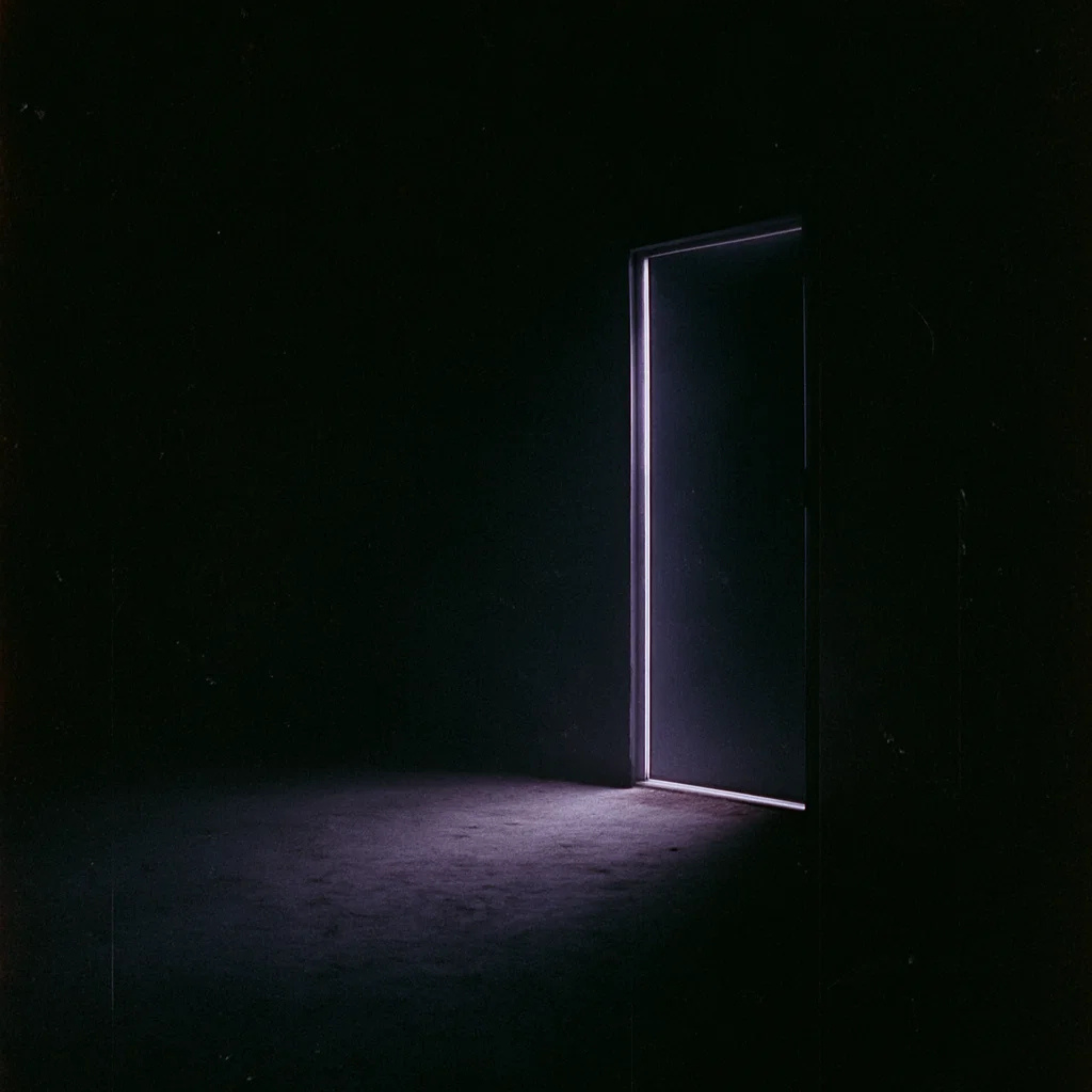 Album artwork: everything feels different in the dark